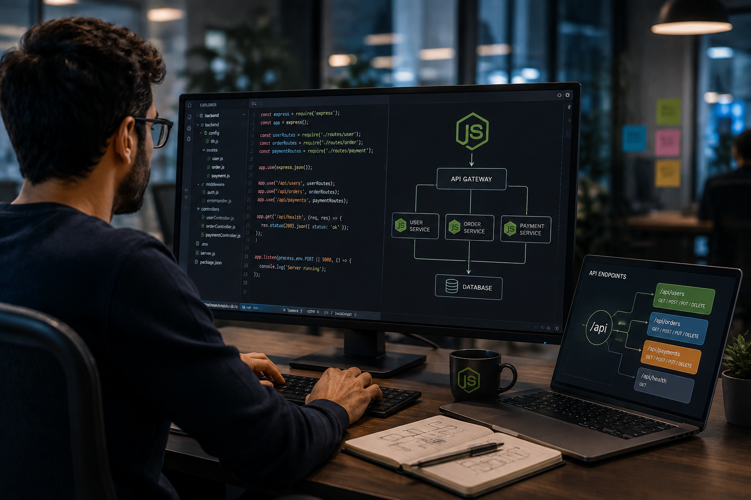 Custom NodeJS Backend & API Development